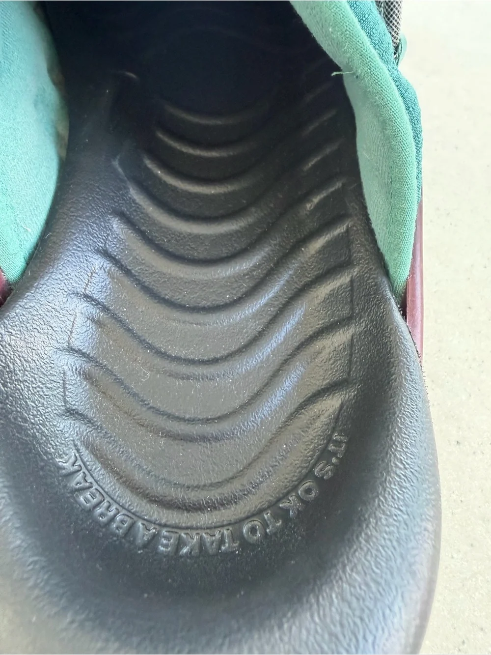 Nike Offline 3.0 Men 10 Mule Slippers Dark Teal Green-Bicoastal-BlackDJ5226-300